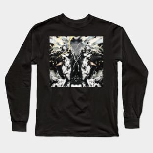 Venusia Silverage [Digital Figure Drawing-Monotone Mix] Long Sleeve T-Shirt